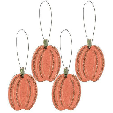 4 Set Mini Pumpkin Ornaments - The Fox Decor